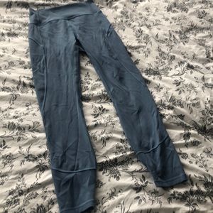 Blue 25 inch length lululemon pants